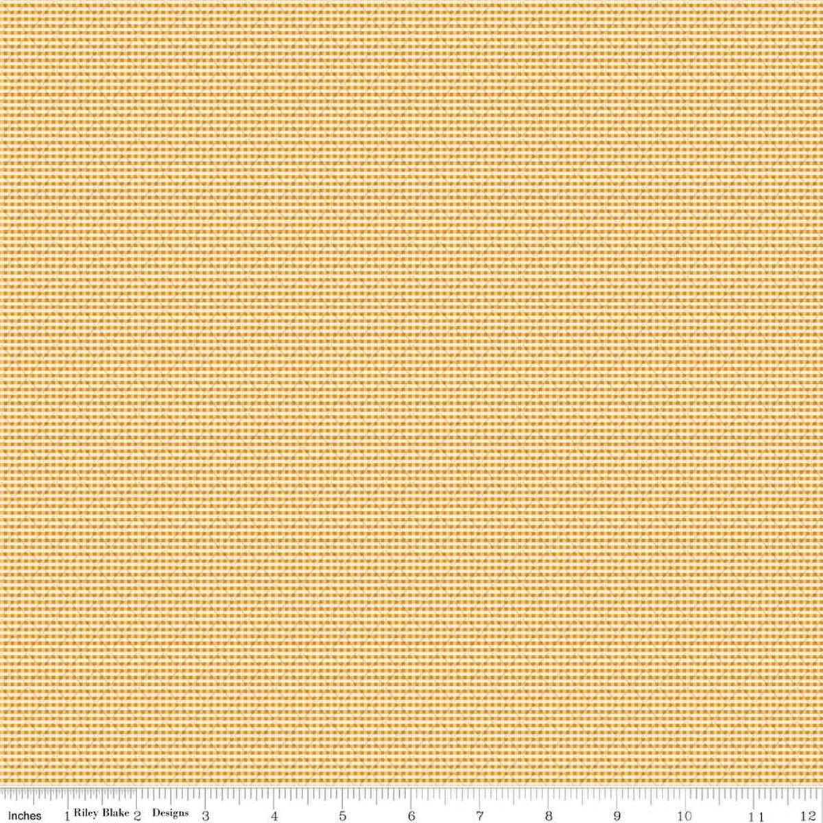 Stitcher's Flannel Railroad Stripe Gold F15554-GOLD