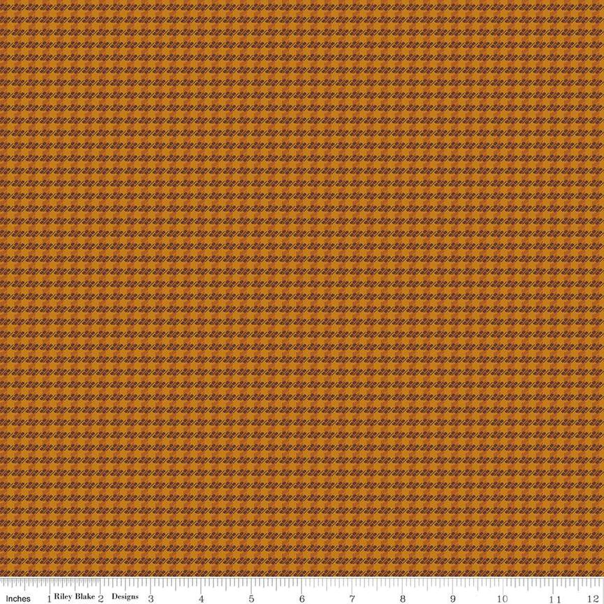 Stitcher's Flannel Houndstooth Spice F15555-SPICE