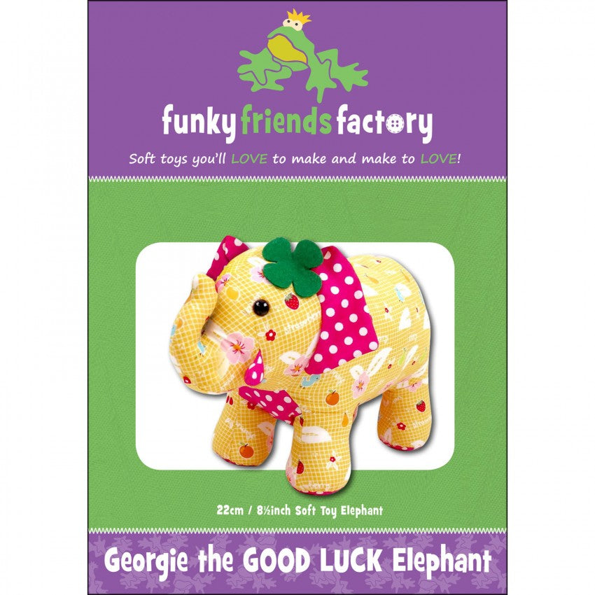 Georgie the Good Luck Elephant by Funky Friends Factory