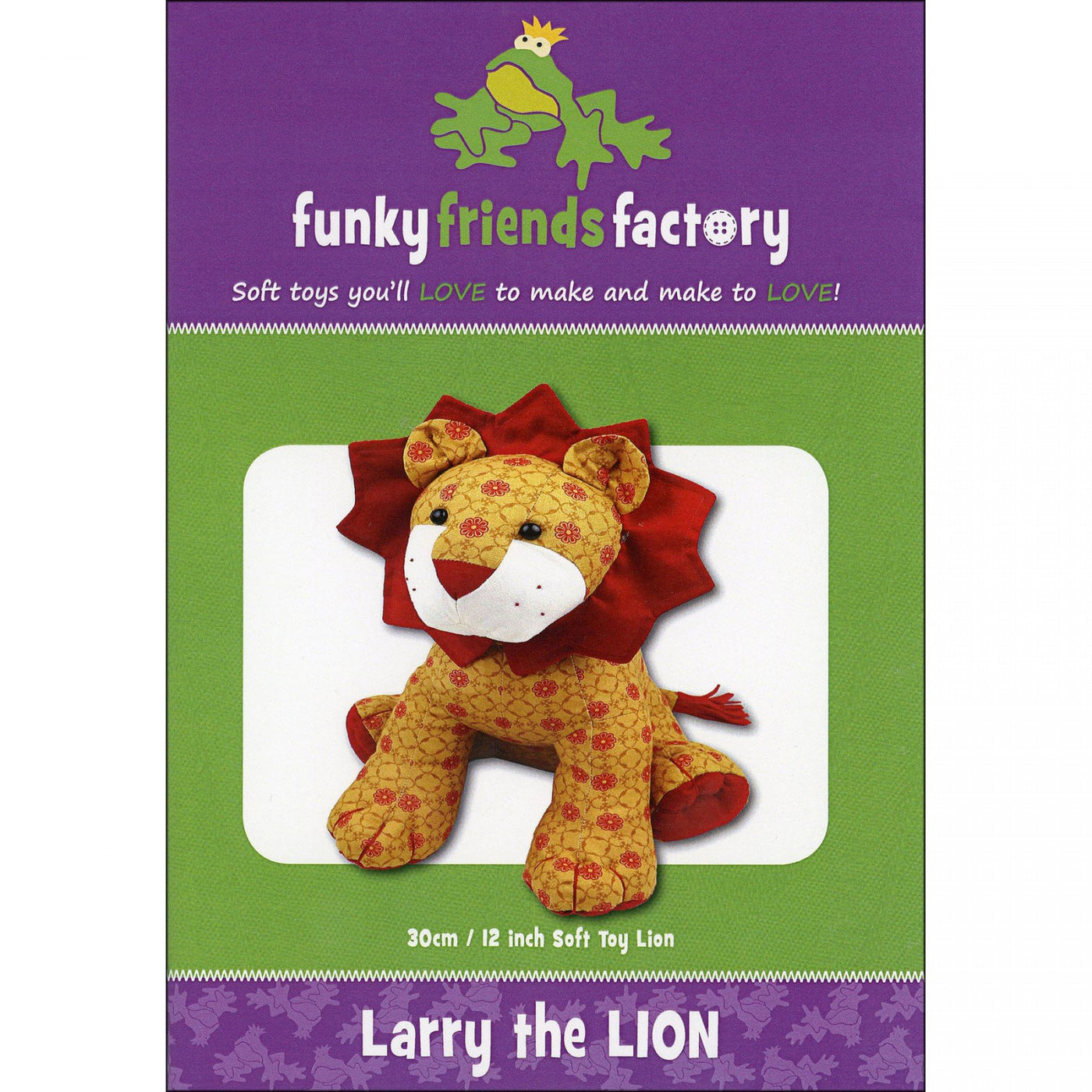 Larry The Lion by Funky Friends Factory