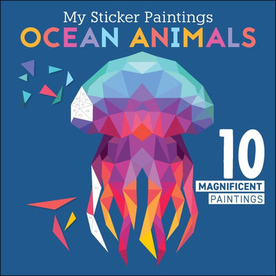 My Sticker Paintings Ocean Animals Book