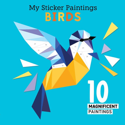 My Sticker Paintings Birds Book