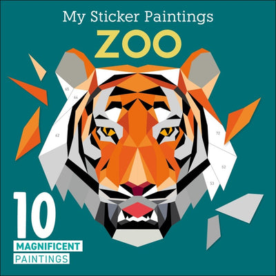 My Sticker Paintings Zoo Book