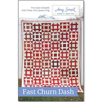 Fast Churn Dash Quilt Pattern