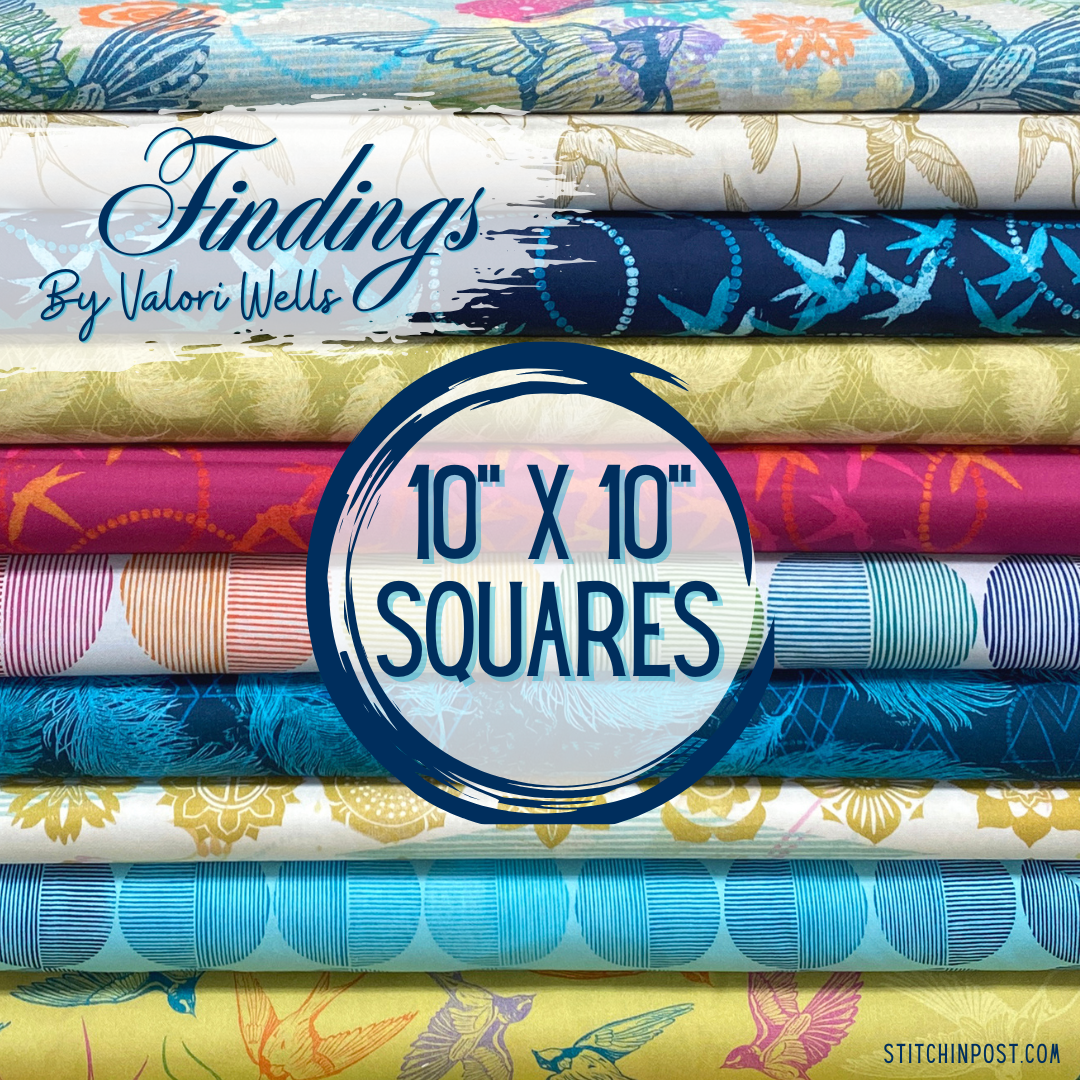 Findings 10" x 10" Charm Pack Precuts
