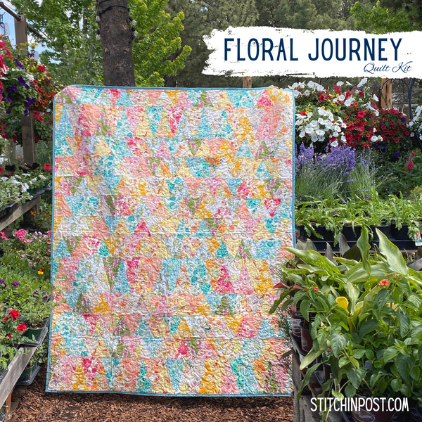 Floral Journey Quilt Kit