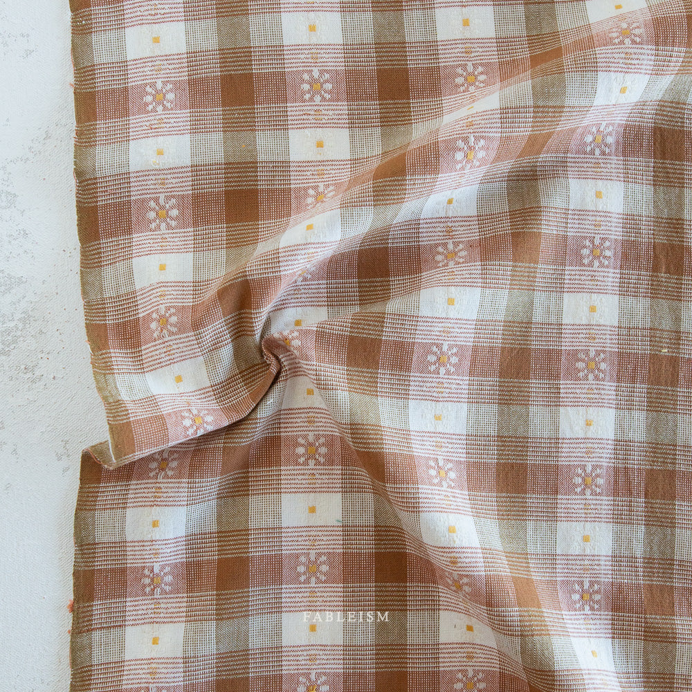 Golden Hour Daisy Plaid Rose Gold GLDHR-02-ROSE-GOLD