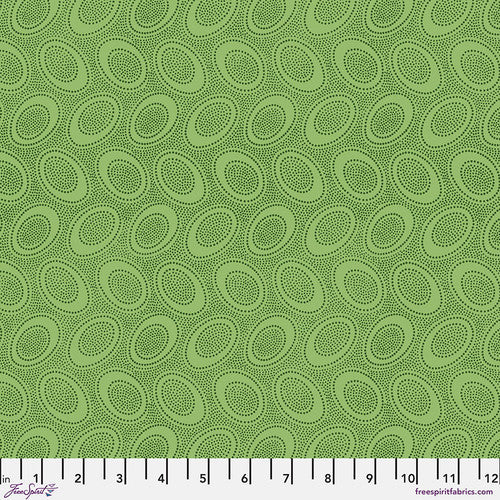 Aboriginal Dot Leaf Kaffe Fassett Collective GP71.LEAFX