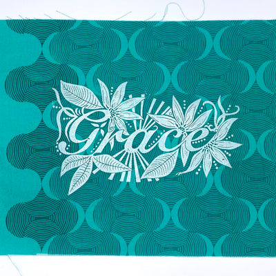 Pre-Order Grace Block Printed Panels - by Valori Wells (4 colors available)