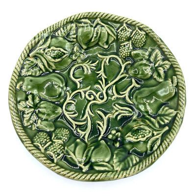 Large Green Fruits & Floral Platter