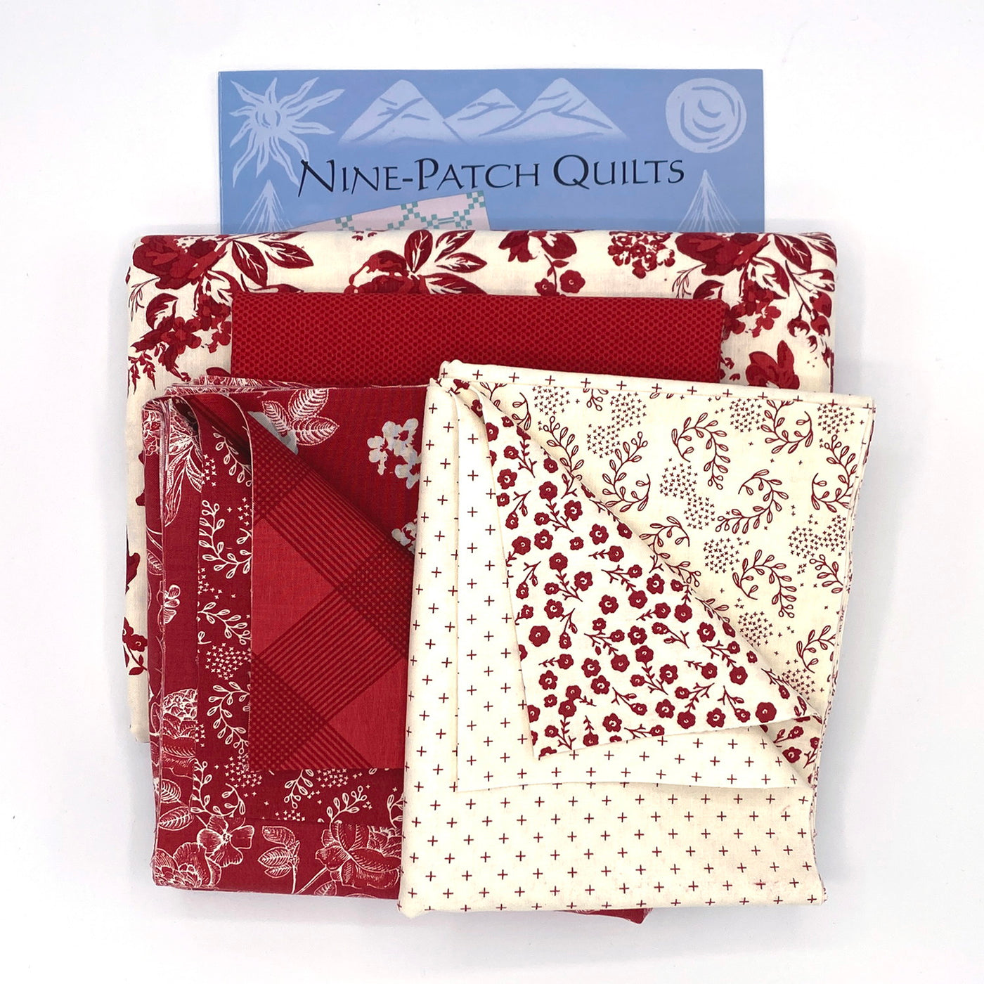 Heirloom Red 9-Patch Quilt Kit