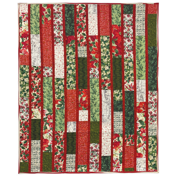 Holiday Flora Quilt Kit