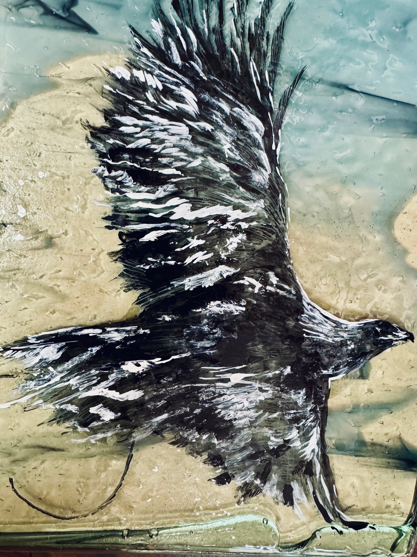 A Raven in Fused Glass with Susie Zeitner on 9/27/25
