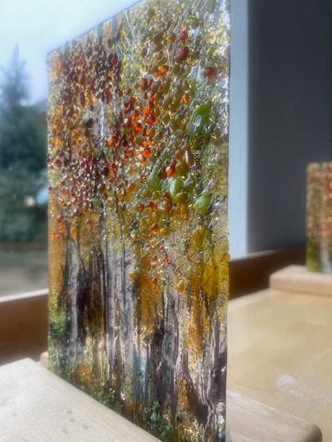 327 Painting with Glass - Aspens with Susie Zeitner on 7/10/2024