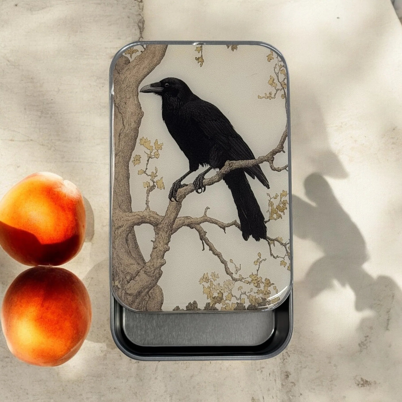 Firefly Notes - Black Crow Stitch Marker Tin: Large