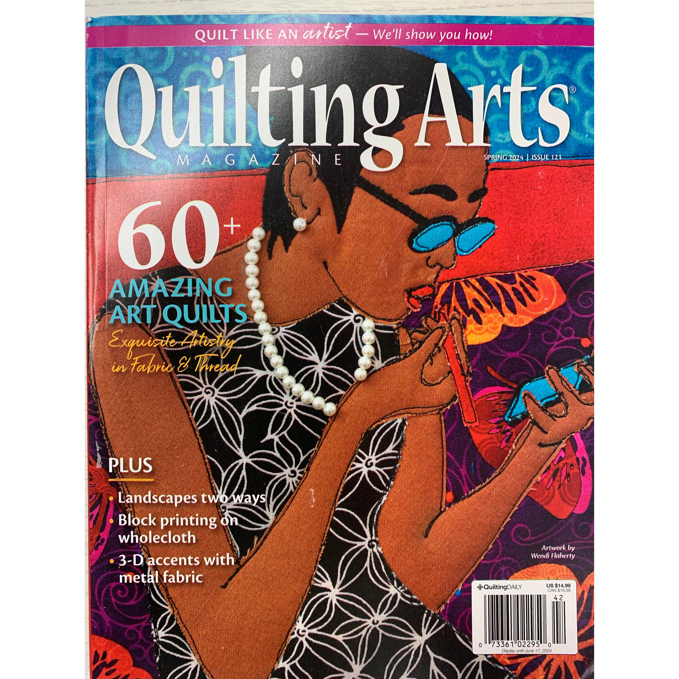 Quilting Arts Magazine - Fall 2023 & Winter 2024 & Spring 2024