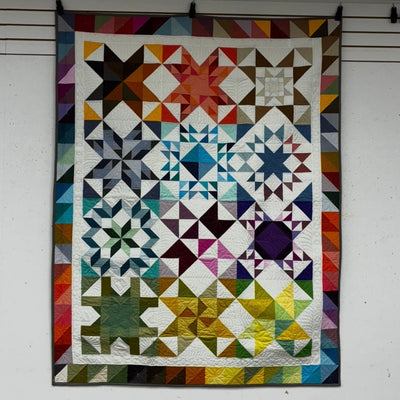 Stitchin Post BOM Traditional Setting Finished Quilt 60 x 80