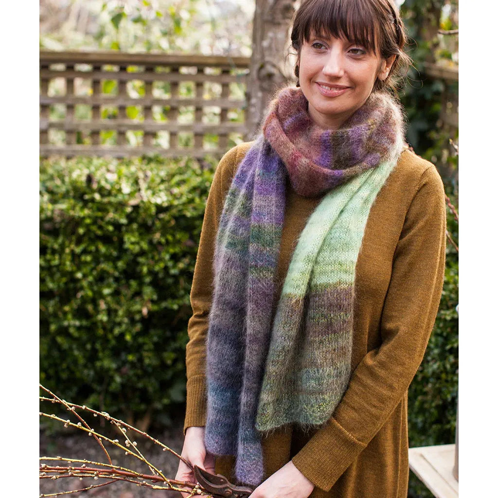 Color Play Mohair Scarf & Wrap Churchmouse Classics