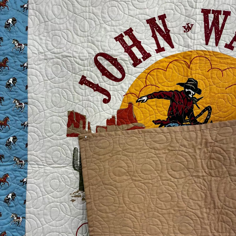 John Wayne Finished Quilt - Employee Boutique