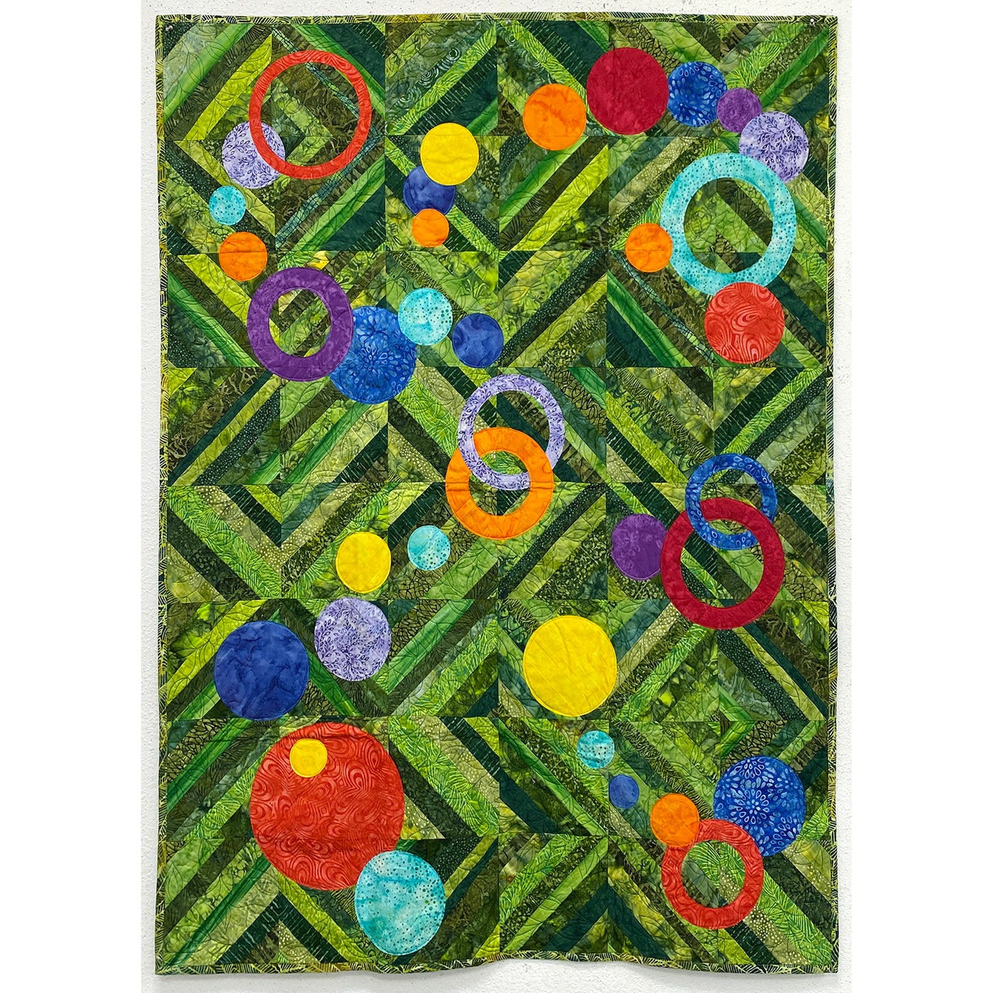 Fairy Rings Finished Quilt Handcraft