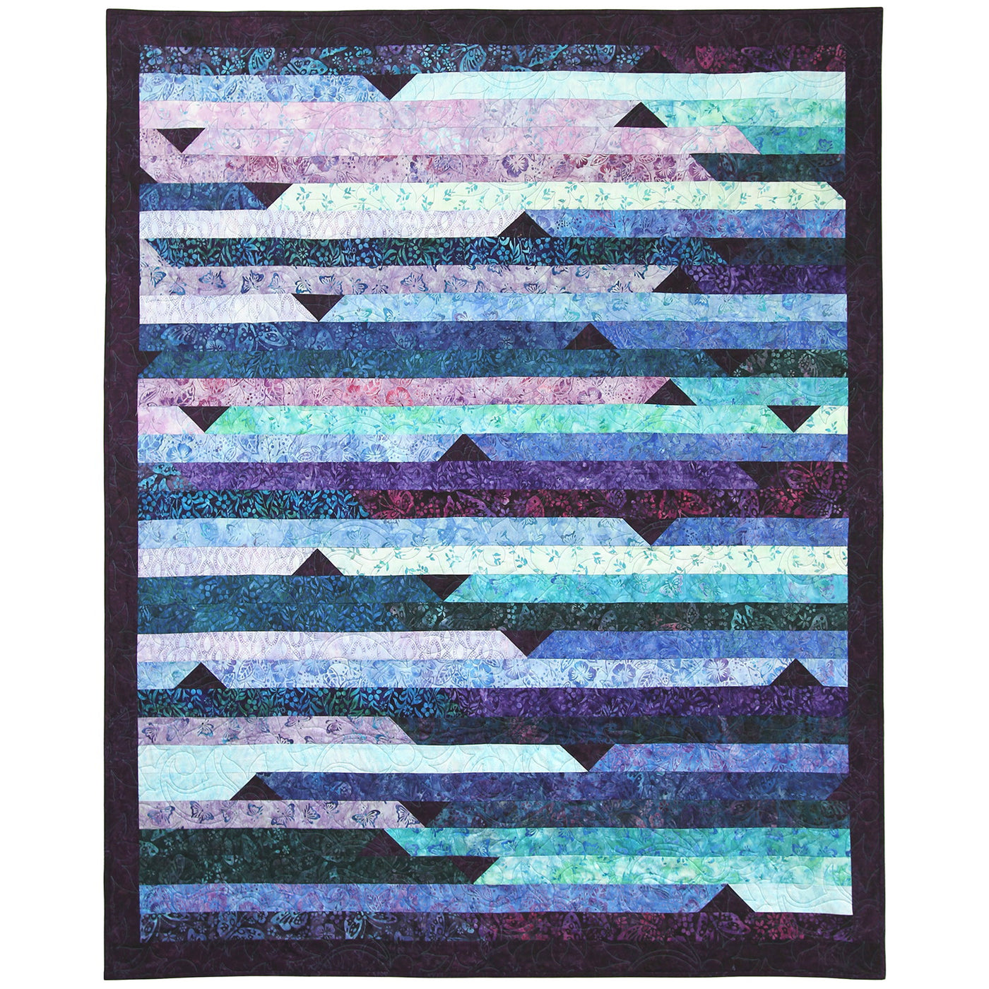 Jelly Roll Plus A Zinger Quilt - Free Downloadable Quilting Pattern