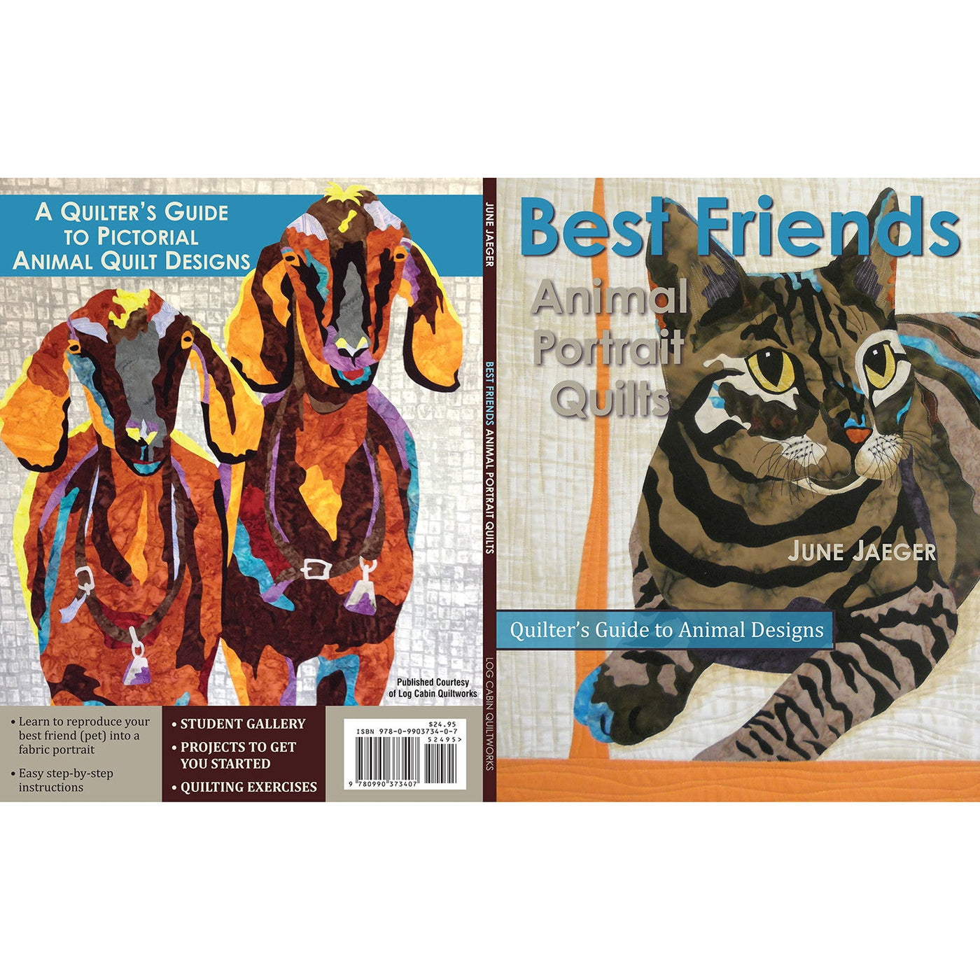 Best Friends: Animal Portrait Quilts with June Jaeger on 4/11-13/2024