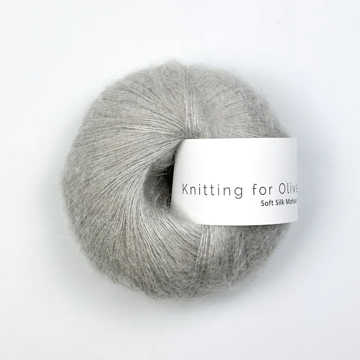 Knitting for Olive Soft Silk Mohair - Morning Haze