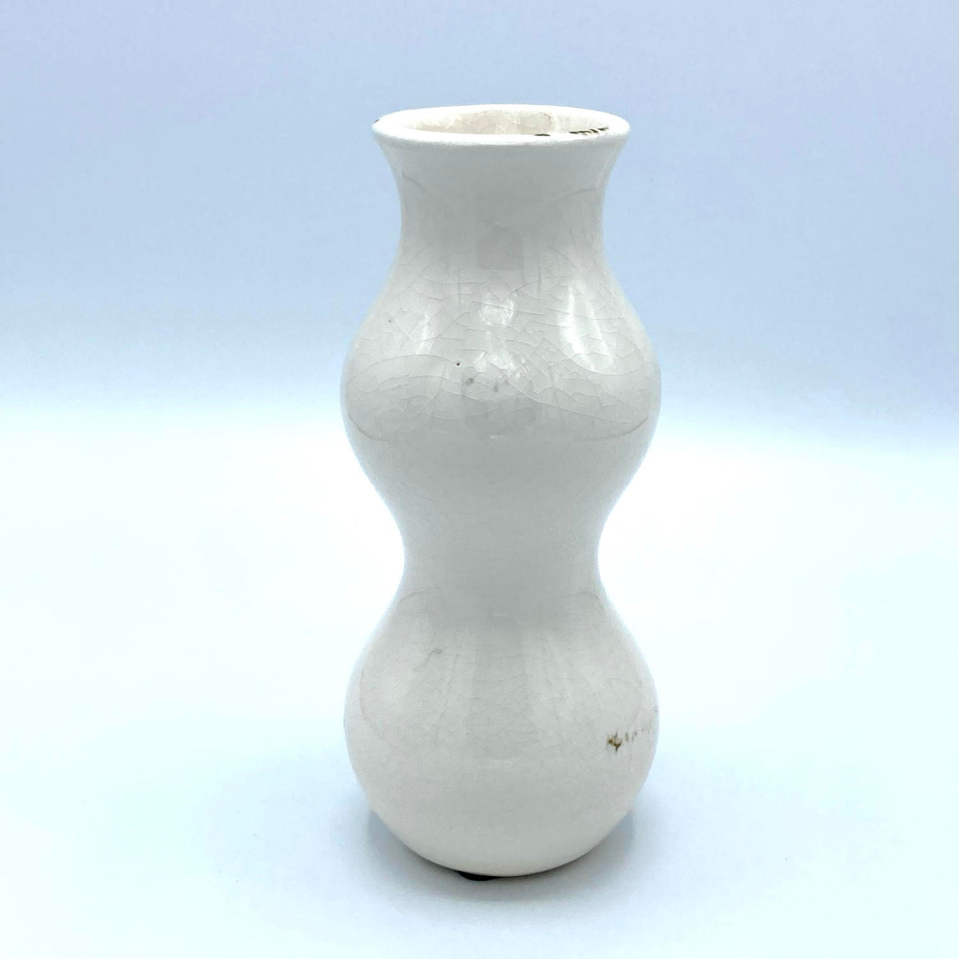 Ceramic Circular Vase - White
