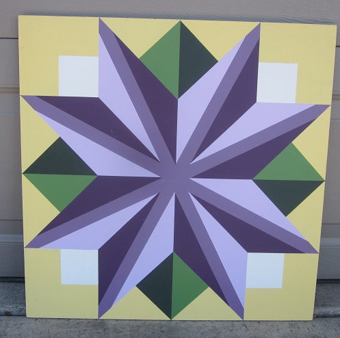 219 Barn Quilt Painting with Sheila Snyder on 7/8/2025