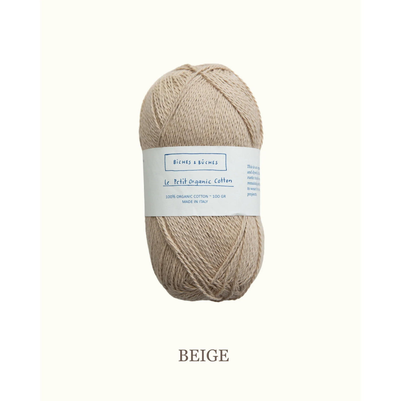 Le Petit Organic Cotton B2B - Beige