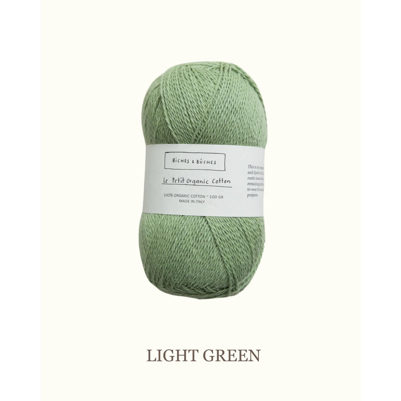 Le Petit Organic Cotton B2B - Light Green
