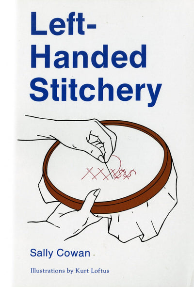 Left Hand Stitchery Book by Sally Cowan