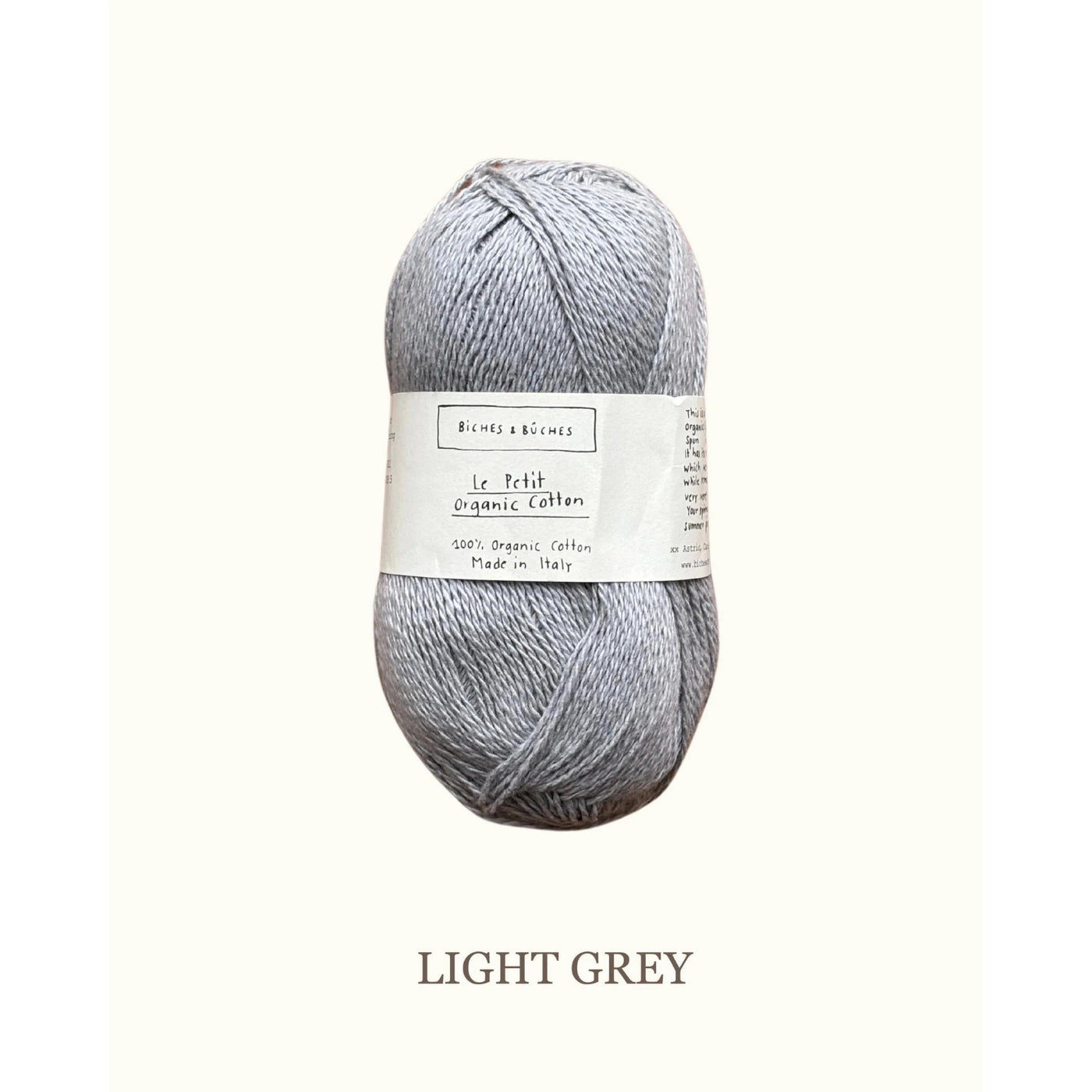 Le Petit Organic Cotton B2B - Light Grey