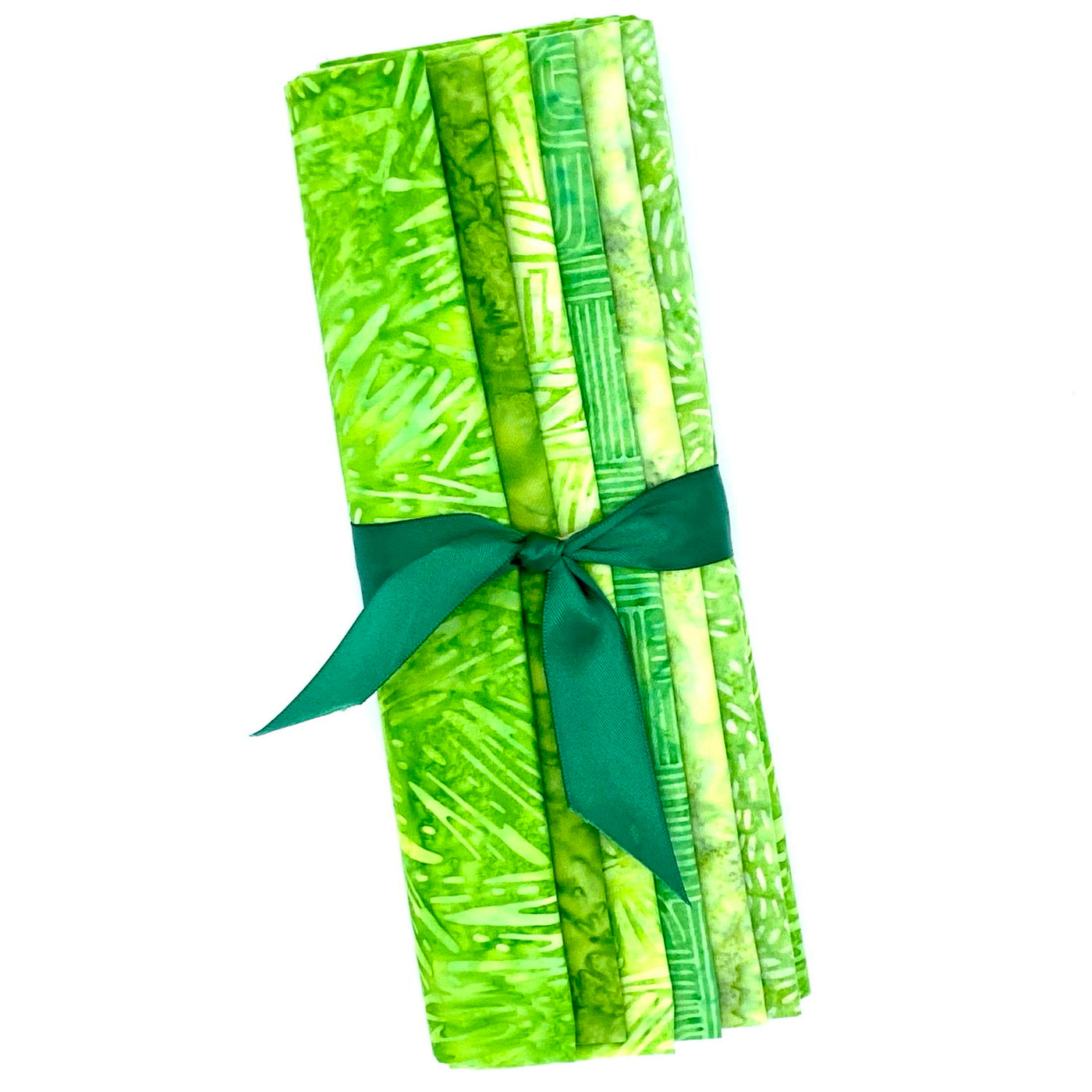 Lime Batik 6-Pack Precuts