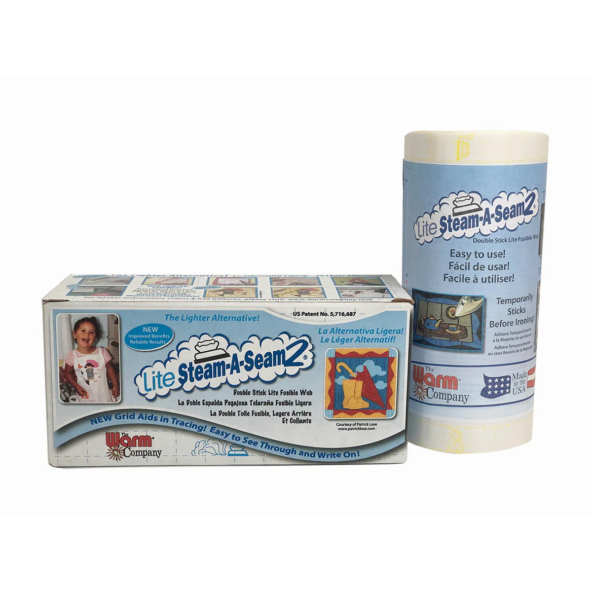 Lite Steam-A-Seam 2 Fusible Web - 12" Width
