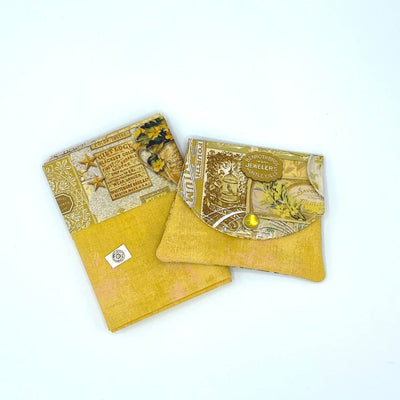 Yellow Collage Little Wallet Kit