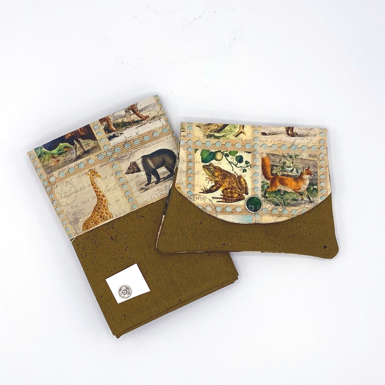 Vintage Animals Little Wallet Kit