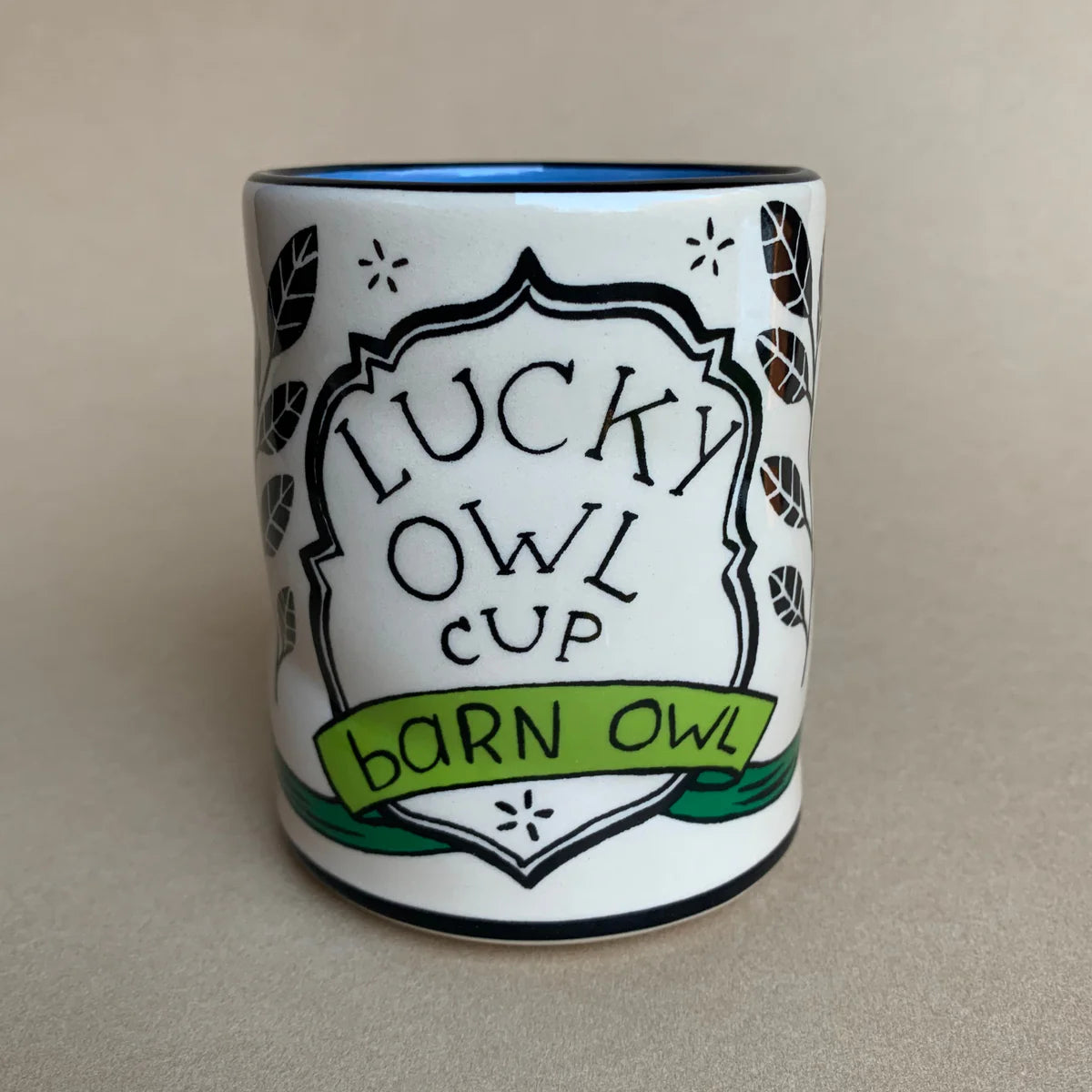 Lucky Barn Owl  Cup - Large