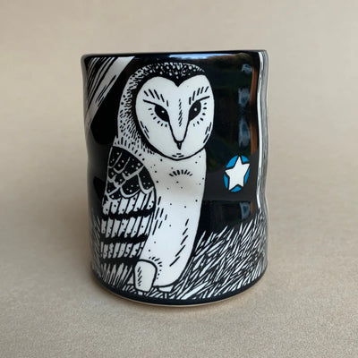 Lucky Barn Owl  Cup - Large