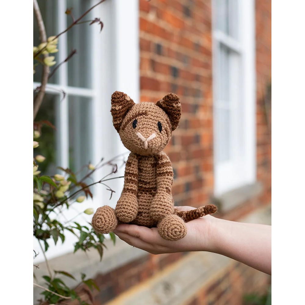 Lulu the Red Tabby Cat Toft Crochet Kit