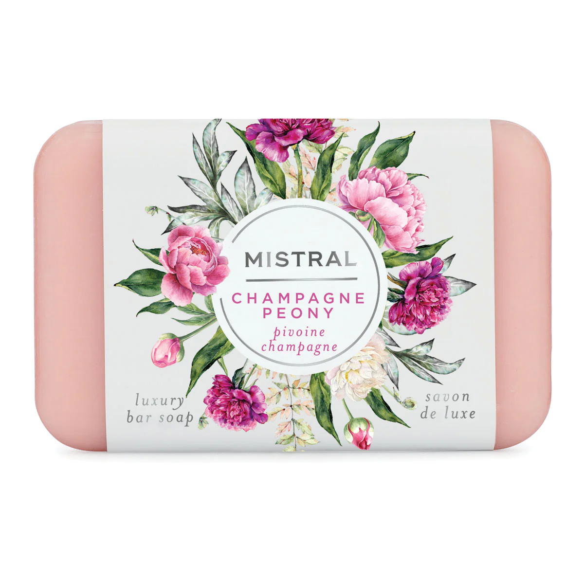 Mistral Classic Champagne Peony Soap 7oz Bar