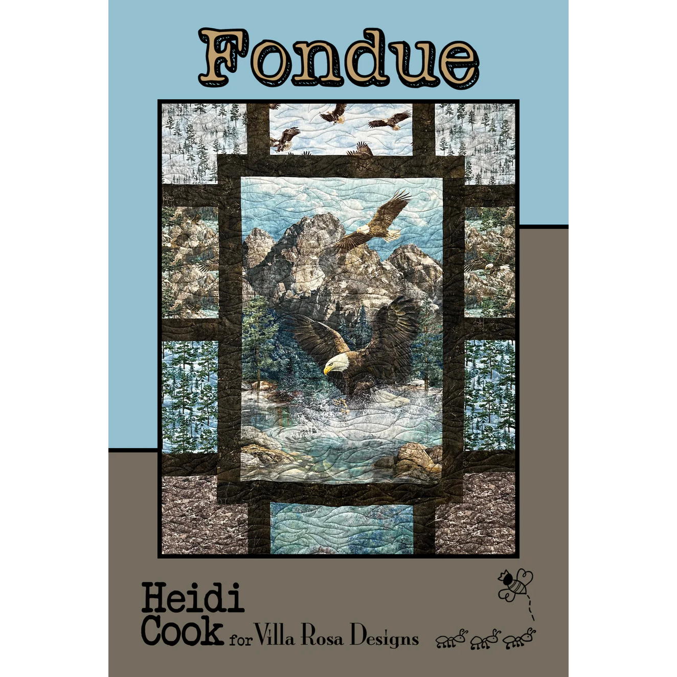 Fondue Pattern Villa Rosa Designs