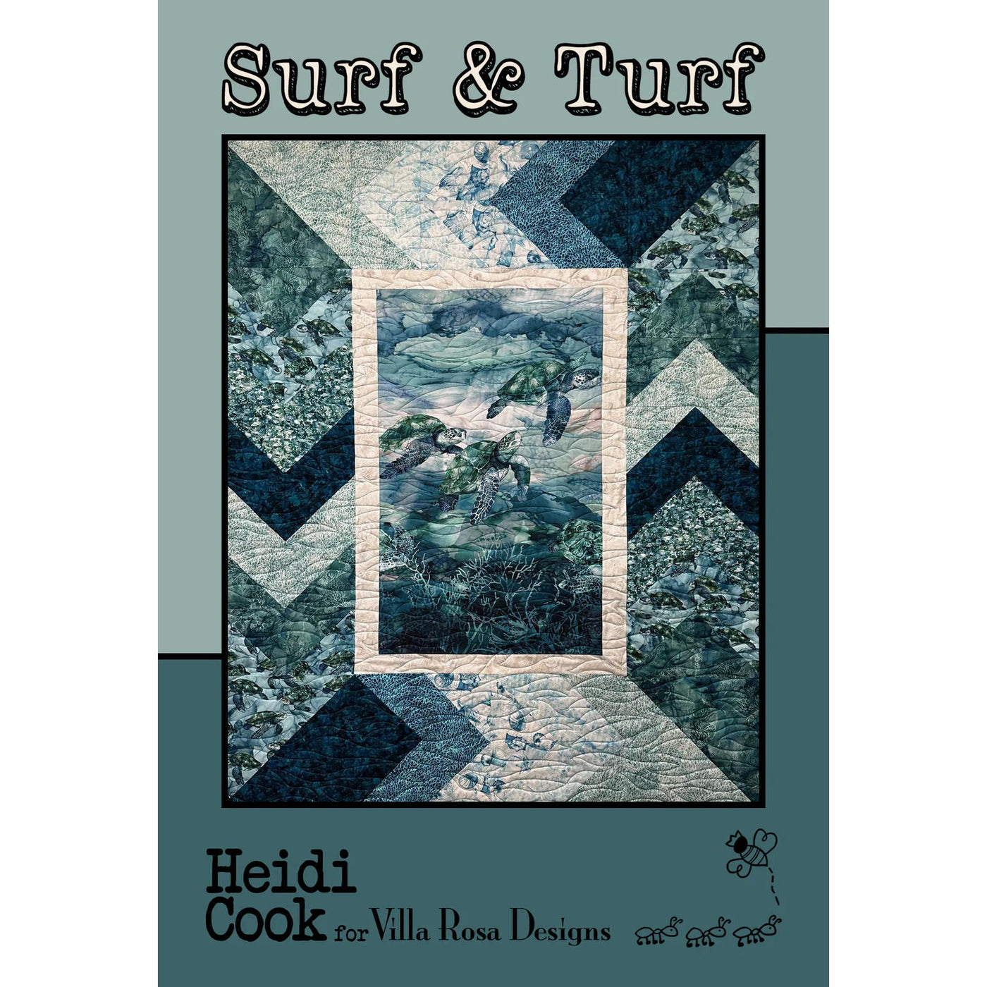 Surf & Turf Pattern Villa Rosa Designs