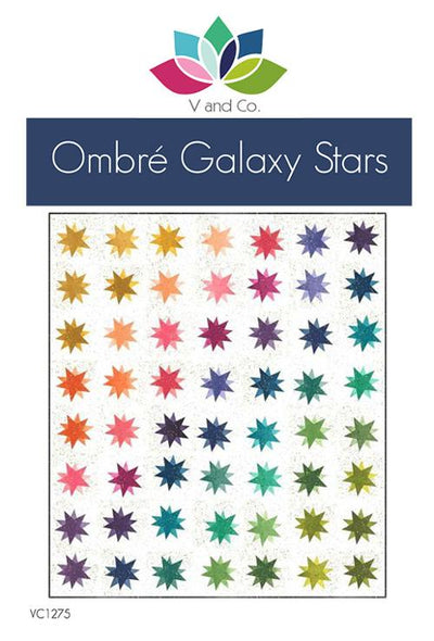 Ombre' Galaxy Stars Pattern