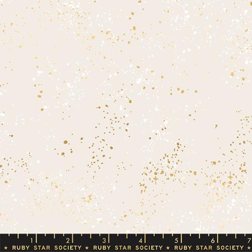 Speckled White Gold Metallic 108" Wide RS5055 14M
