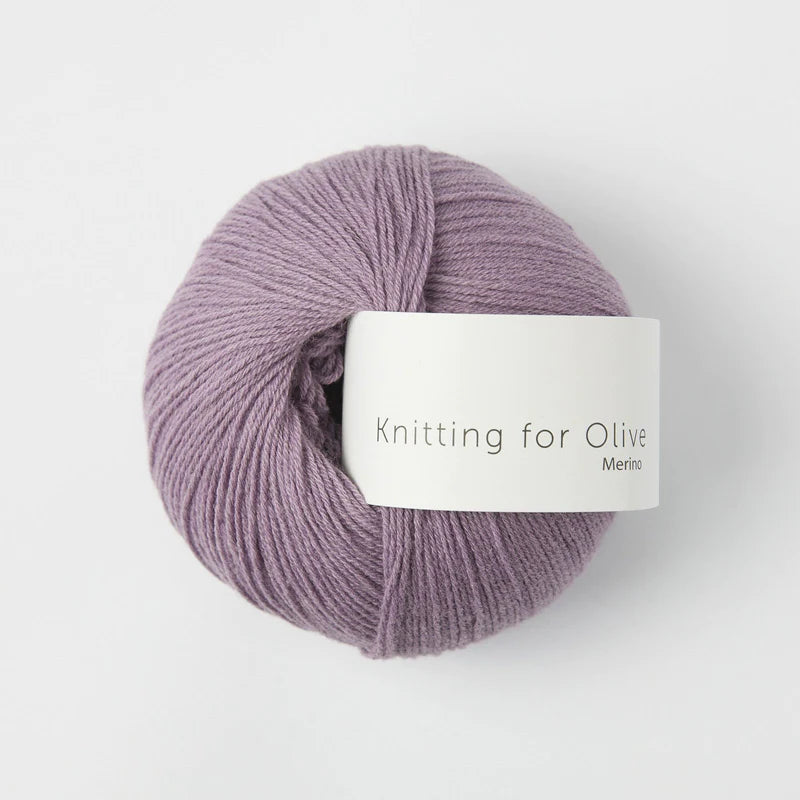 Knitting for Olive Merino - Artichoke Purple
