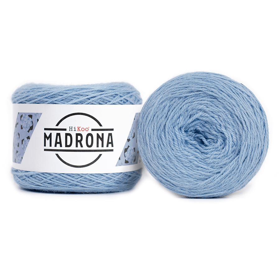 Madrona 1407 Blue Hydrangea by HiKoo for Skacel Yarns