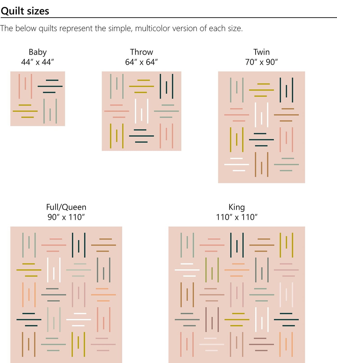 Middle Way Quilt Pattern by Brooke Shankland - PDF Download