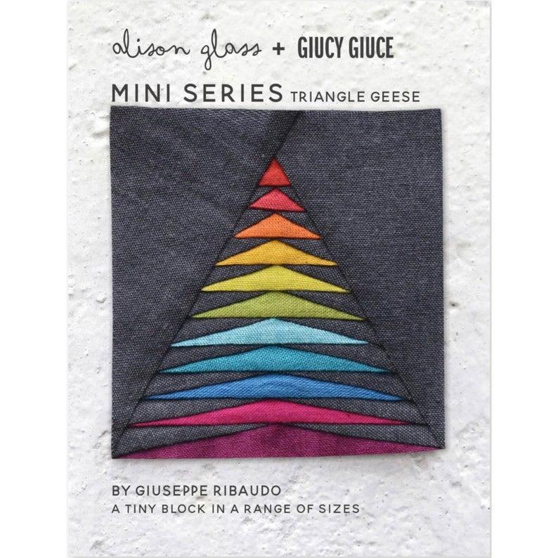 Mini Series Triangle Geese Pattern