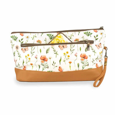 Trinity Bag - Medium Zippered Knitting Project Bag - Mountain Meadow